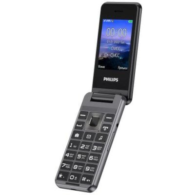 мобильный телефон Philips Xenium E2601 Gray