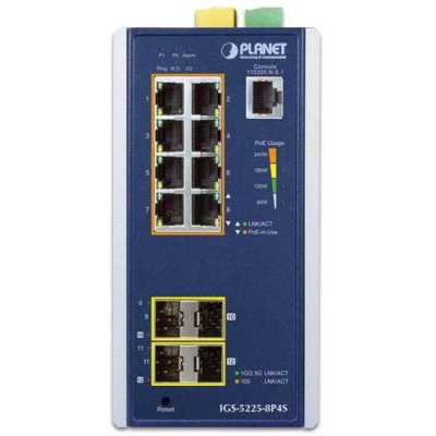 коммутатор Planet IGS-5225-8P4S