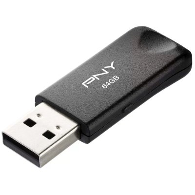 флешка PNY 64GB Attache Classic FD64GATTCKTRK-EF Черный