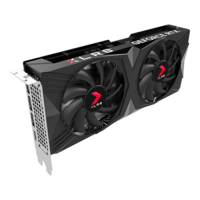 видеокарта PNY nVidia GeForce RTX 4060 Ti Vetro Overclocked Dual Fan 16Gb VCG4060T16DFXPB1-O