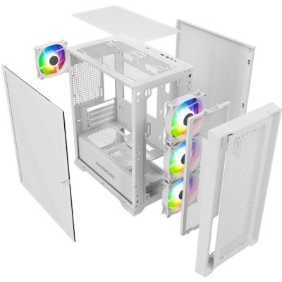 корпус PowerCase ByteFlow White