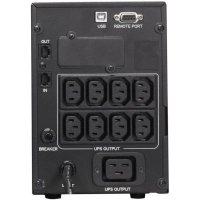 ИБП PowerCom Smart King Pro+ SPT-2000-II LCD Черный