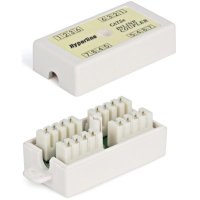 проходной адаптер Hyperline CA-IDC-C5e-WH