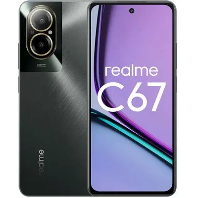 смартфон Realme C67 8/256GB Black черный