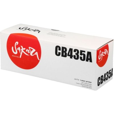 картридж Sakura SACB435A черный