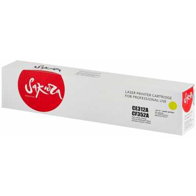 картридж Sakura SACE312A/CF352A желтый