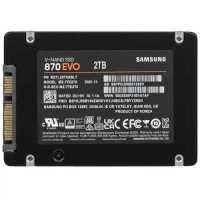 SSD диск Samsung 870 EVO 2Tb MZ-77E2T0B/EU Черный