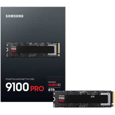 SSD диск Samsung 9100 PRO 8Tb MZ-VAP8T0BW Черный
