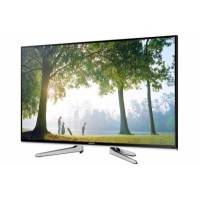телевизор Samsung UE55H6650AT Черная передняя панель с серебристой подставкой