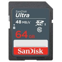 карта памяти SanDisk 64GB SDSDUNB-064G-GN3IN