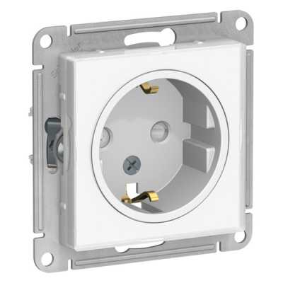 розетка силовая Schneider Electric AtlasDesign Art ATN200145 Белый
