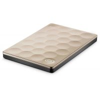 жесткий диск Seagate Backup Plus Ultra Slim 2Tb STEH2000201 Золотой