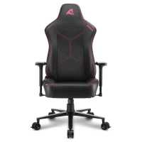 игровое кресло Sharkoon Skiller SGS30 Black-Pink черно-розовый