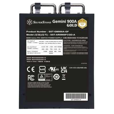 блок питания SilverStone 900W Gemini 900A SST-GM900A-GF Черный