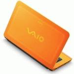 ноутбук Sony Vaio VPC-CA2S1RD Оранжевый