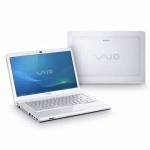 ноутбук Sony Vaio VPC-CA3S1RW Белый