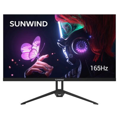 монитор SunWind SUN-M24BA107 Черный