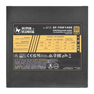 блок питания Super Flower Leadex III Gold 750W SF-750F14GE Черный