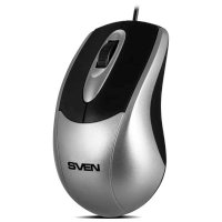 мышь Sven RX-110 USB Black-Silver Черный-серебристый