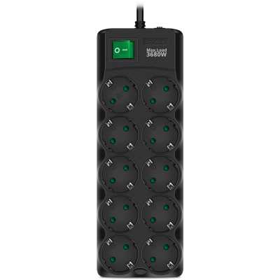 сетевой фильтр Sven SF-10E-16 SV-022150 черный