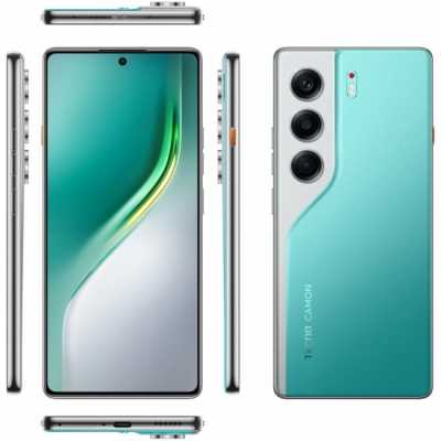 смартфон Tecno Camon 40 8/256GB Emerald Lake Green зеленый