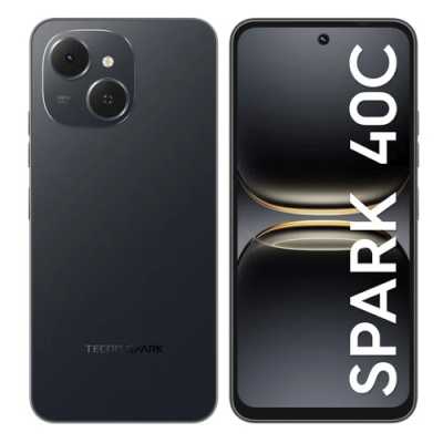 смартфон Tecno Spark 40C 8/128GB Black черный