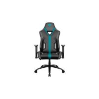 игровое кресло ThunderX3 YC3-BC черно-голубой