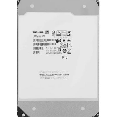 жесткий диск Toshiba MG09 14Tb MG09ACA14TE Серебристый