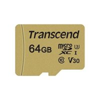 карта памяти Transcend 64GB TS64GUSD500S
