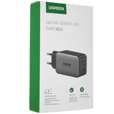 сетевое зарядное устройство Ugreen CD244 10335 Серый
