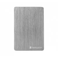 жесткий диск Verbatim Alu Slim 2Tb 53665 Серебристый