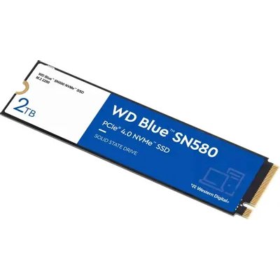 SSD диск WD Blue SN580 2Tb WDS200T3B0E Черный