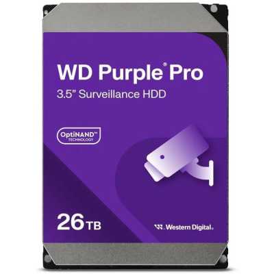 жесткий диск WD Purple Pro 26Tb WD260PURP Серебристый