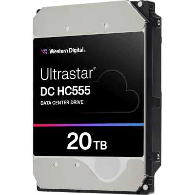 жесткий диск WD Ultrastar DC HC555 20Tb WUH722020CLE604 0B48696 Серебристый