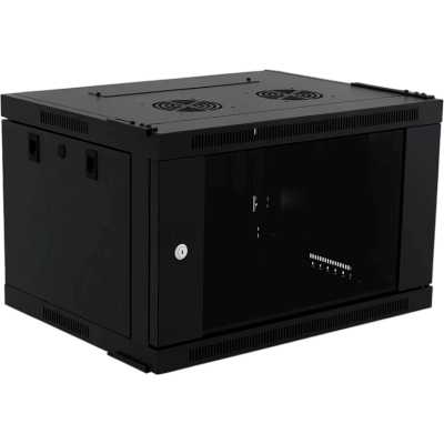 телекоммуникационный шкаф Wize Pro W6U45QSR Черный