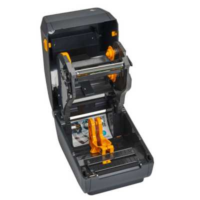 принтер этикеток Zebra ZD4A042-309E00EZ+P1112640-017C черный