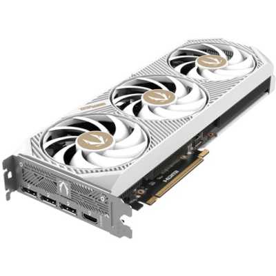 видеокарта Zotac nVidia GeForce RTX 5070 AMP White Edition 12Gb ZT-B50700FQ-10P Белый